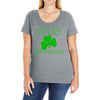 kiss me i't my birthday pi Ladies Curvy T-Shirt