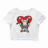love cat Crop Top
