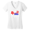 happy independence day the united states Women's V-Neck T-Shirt