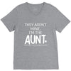 the cool fun and favorite aunt V-Neck Tee