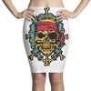 pirate bones skull Pencil Skirts