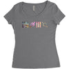 30 Seconds To Mars Signs Women's Triblend Scoop T-shirt