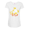 tropical attack Maternity Scoop Neck T-shirt