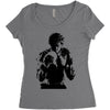 rocky balboa Women's Triblend Scoop T-shirt