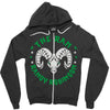 randy  the ram  robinson (2) Zipper Hoodie