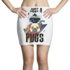 who loves pugs Mini Skirts