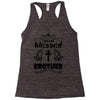 I Am One Blessed Brother Racerback Tank