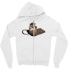 indiana mouse Zipper Hoodie