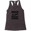 weekend rugby forecast beer pub drink Racerback Tank