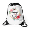 Daddy Is Mini Drawstring Bags