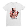 khabıb nurmagamedov painting Ladies Fitted T-Shirt