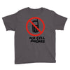 no cell phones Youth Tee
