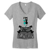 I Am Cat Actually In A Very Commited Relationship Women's V-Neck T-Shirt