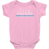 choose your chess weapon   board game pieces battle expert boardgame t Baby Onesie