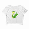 snake anime Crop Top