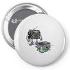 revenge of the radio star Pin-back button
