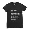 We Are All Made Of Stardust Ladies Fitted T-Shirt
