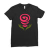cute flowers Ladies Fitted T-Shirt