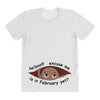 February Peeking Out Asian Baby Boy All Over Women's T-shirt
