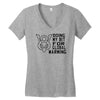 v8 global warming Women's V-Neck T-Shirt