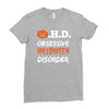obsessive halloween disorder Ladies Fitted T-Shirt