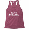 i can breathe Racerback Tank