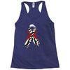 carcinoid cancer ribbon and rose Racerback Tank
