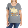 roshi's gym Ladies Curvy T-Shirt