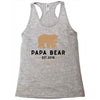 papa bear Racerback Tank