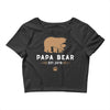papa bear Crop Top