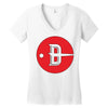 D Women's V-Neck T-Shirt