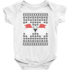 ugly santa noel Baby Bodysuit