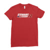 stewart colbert '12 Ladies Fitted T-Shirt
