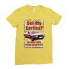 sell my cortina ideal birthday gift or present Ladies Fitted T-Shirt