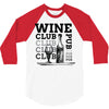 Wine Club 3/4 Sleeve Shirt