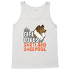 This Girl Loves Shetland Sheepdog Tank Top