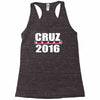 cruz for president 2016 Racerback Tank