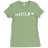 hadouken evolution funny Ladies Fitted T-Shirt