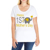 happy mother day Ladies Curvy T-Shirt