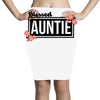 blessed aunitie with flower Pencil Skirts