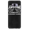 this is what an awesome uncle looks like   mens funny father's day Samsung Galaxy S8 Plus Case