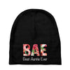 Bae Best Auntie Ever Baby Beanies
