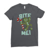 ugly christmas Ladies Fitted T-Shirt