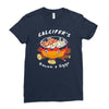 calcifer's bacon and eggs Ladies Fitted T-Shirt