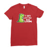 sad t rex Ladies Fitted T-Shirt