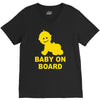 baby on board ! V-Neck Tee