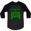 defender land rover 3/4 Sleeve Shirt