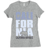 california republic Ladies Fitted T-Shirt