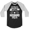 Awesome Husband Looks Like 3/4 Sleeve Shirt