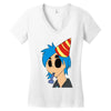 the birthday boy Women's V-Neck T-Shirt